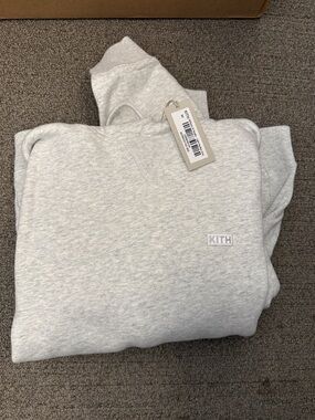Kith Men’s Williams III Hoodie - Light Grey